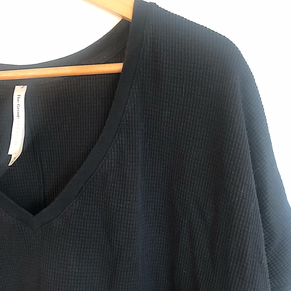 The Group by Babaton Oversized V-Neck T-Shirt